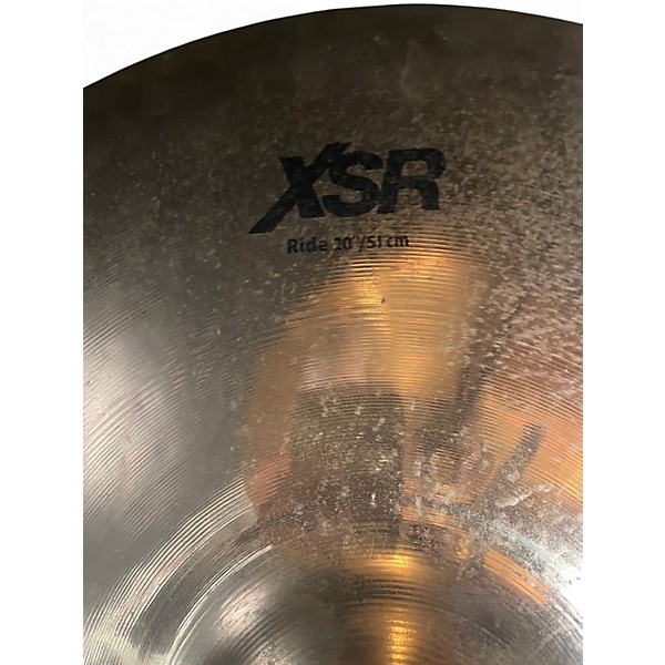 Used SABIAN 20in XSR RIDE Cymbal