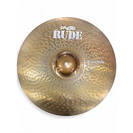 Used Paiste 18in Rude Crash/Ride Cymbal