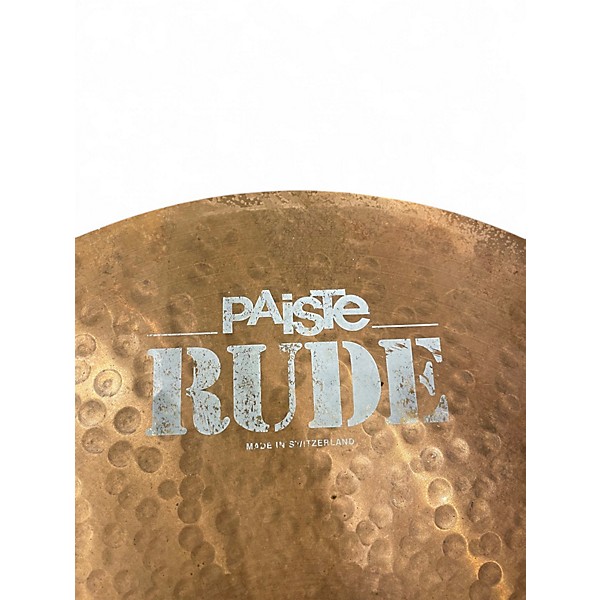 Used Paiste 20in Rude Power Ride Cymbal