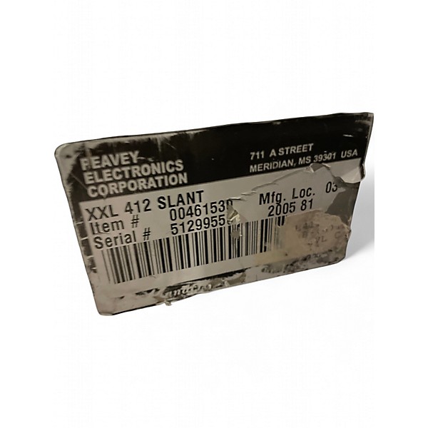 Used Peavey XXL 412 Guitar Cabinet