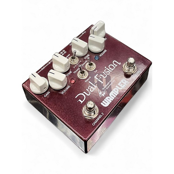 Used Wampler Dual Fusion Tom Quayle Signature Overdrive Effect Pedal