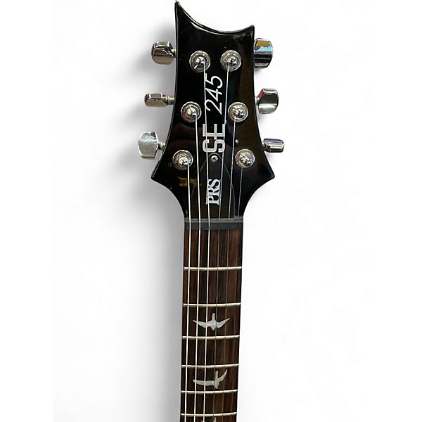 Used PRS 245 SE Black Solid Body Electric Guitar