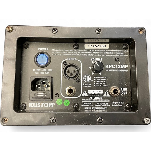Used Kustom KPC12PM Powered Monitor