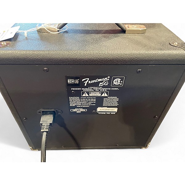 Used Fender Frontman 15G 1X8 15W Guitar Combo Amp