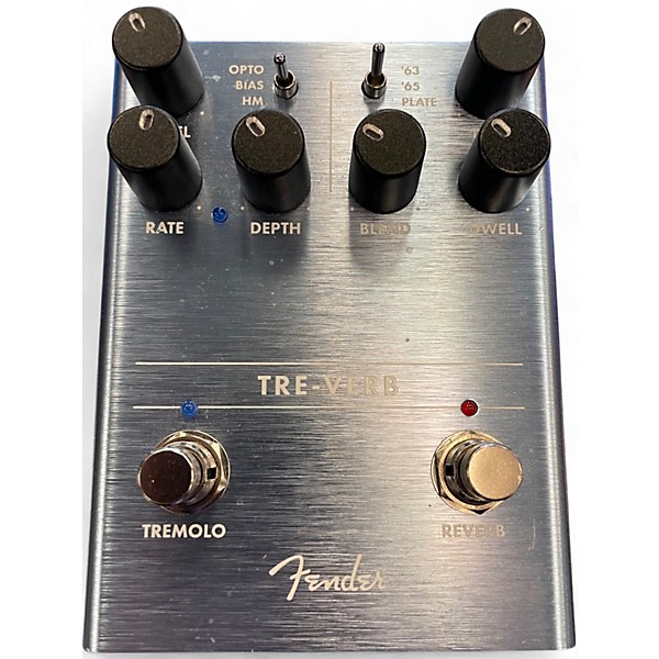Used Fender TREverb Effect Pedal