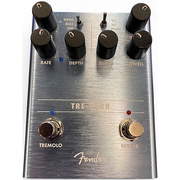 Used Fender TREverb Effect Pedal