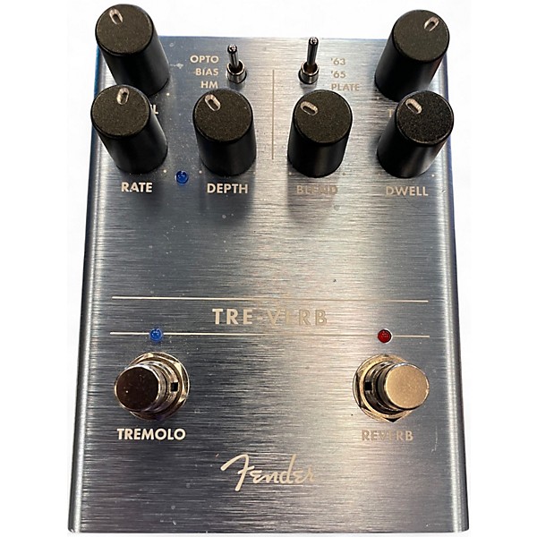 Used Fender TREverb Effect Pedal