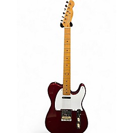 Used Fender Telecaster Metallic Red Solid Body Electric Guitar