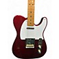 Used Fender Telecaster Metallic Red Solid Body Electric Guitar