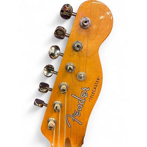 Used Fender Telecaster Metallic Red Solid Body Electric Guitar