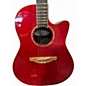 Used 2000s Ovation CC24 Celebrity Red Acoustic Electric Guitar thumbnail