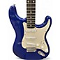 Used Silvertone St Style Blue Solid Body Electric Guitar