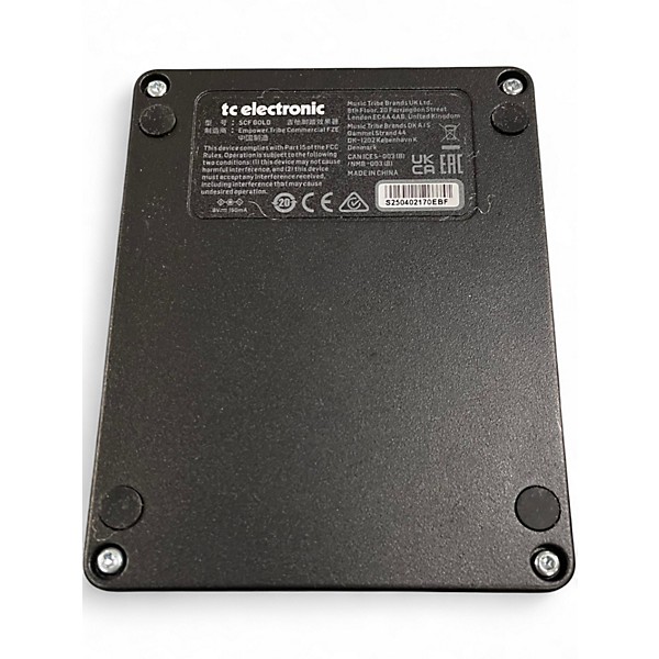 Used TC Electronic SCF GOLD Effect Pedal