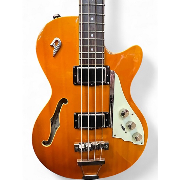 Used Duesenberg Starplayer yellow Hollow Body Electric Guitar