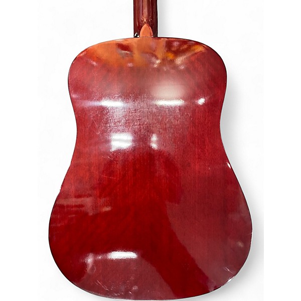 Used Washburn D10N Acoustic Guitar Natural Acoustic Guitar