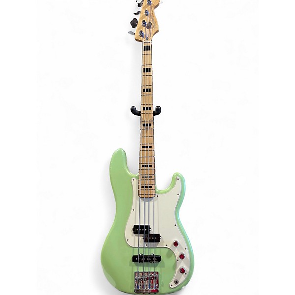 Used 2020 Fender Deluxe Precision Bass Special Seafoam Green Metallic Electric Bass Guitar