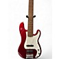 Used Squier Standard Jazz Bass Candy Apple Red Electric Bass Guitar
