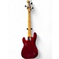 Used Squier Standard Jazz Bass Candy Apple Red Electric Bass Guitar