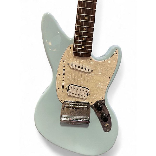 Used 2022 Fender COBAIN JAG-STANG SONIC BLUE Solid Body Electric Guitar