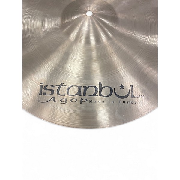 Used Istanbul Agop 19in xist crash Cymbal