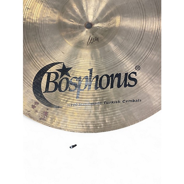 Used Bosphorus Cymbals 16in antique paper thin crash Cymbal
