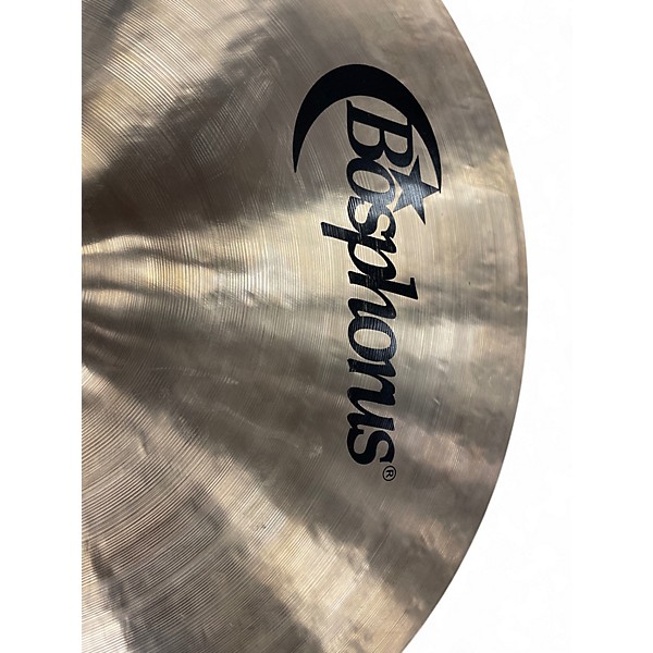 Used Bosphorus Cymbals 20in traditional ride  Cymbal