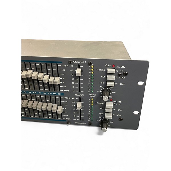 Used Ashly Audio GQX3102 Dual 31-Band Graphic Equalizer