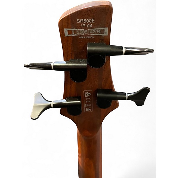 Used Ibanez SR505 5 String Mahogany Electric Bass Guitar