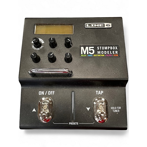 Used Line 6 M5 Stompbox Modeler Effect Processor