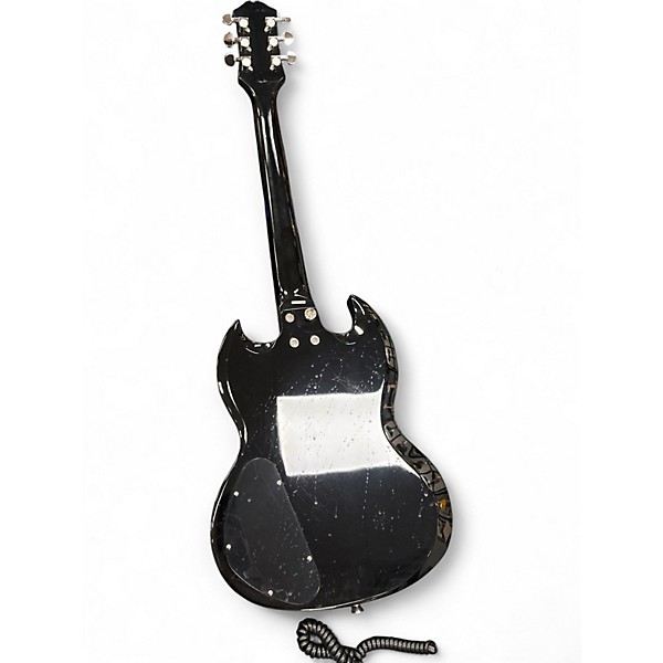 Used Epiphone SG Junior Black Solid Body Electric Guitar