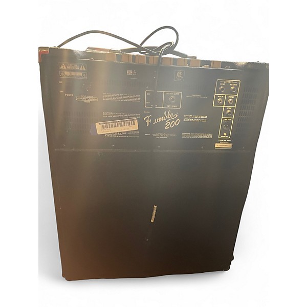 Used Fender Rumble 200 Bass Combo Amp