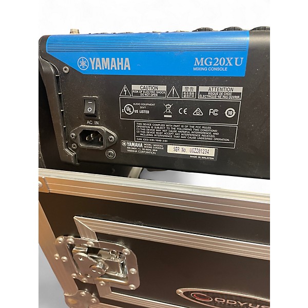Used Yamaha MGX20XU Unpowered Mixer