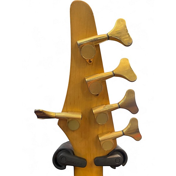 Used Samick ARTIST SERIES 5 STRING Brown Sunburst Electric Bass Guitar