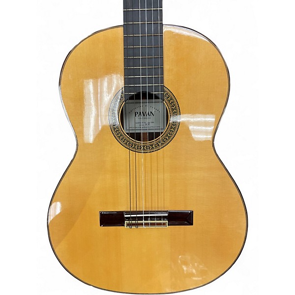 Used Pavan TP30 Spruce Natural Classical Acoustic Guitar