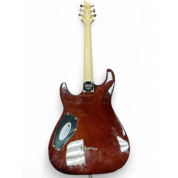 Used Schecter Guitar Research Omen Extreme 6 Natural Solid Body Electric Guitar