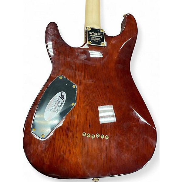 Used Schecter Guitar Research Omen Extreme 6 Natural Solid Body Electric Guitar