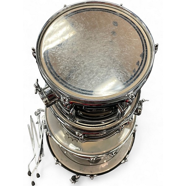 Used Pearl 4 Piece ROADSHOW Black Drum Kit