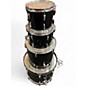 Used Pearl 4 Piece ROADSHOW Black Drum Kit