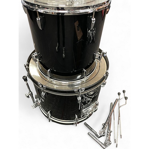Used Pearl 4 Piece ROADSHOW Black Drum Kit