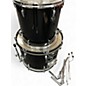 Used Pearl 4 Piece ROADSHOW Black Drum Kit