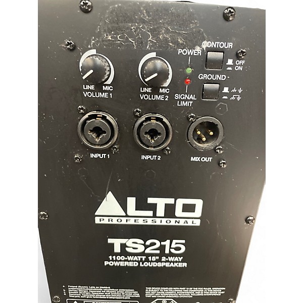 Used Alto TS215 Powered Speaker