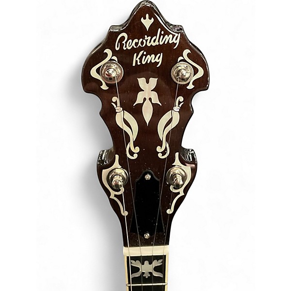 Used 2020 Recording King RK Elite 75 Natural Banjo