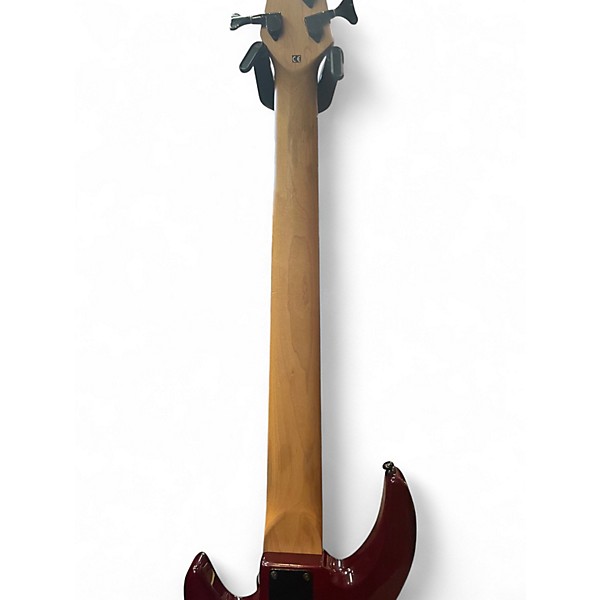 Used DeArmond Pilot V red Electric Bass Guitar