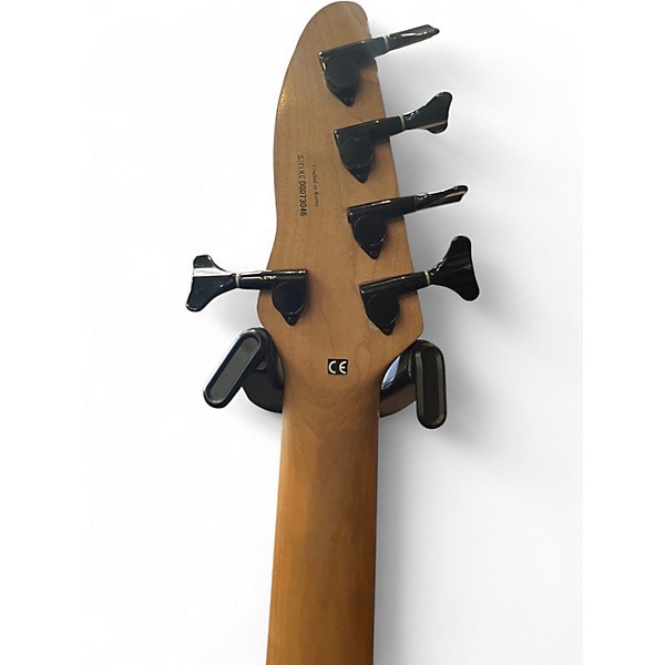 Used DeArmond Pilot V red Electric Bass Guitar