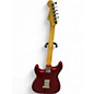 Used Parts Guitar Partscaster Candy Apple Red Solid Body Electric Guitar