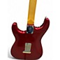 Used Parts Guitar Partscaster Candy Apple Red Solid Body Electric Guitar