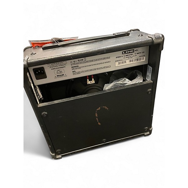 Used Line 6 Spider IV 15W 1X8 Guitar Combo Amp