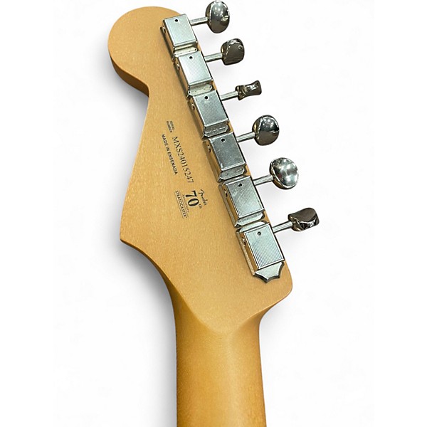 Used Fender PLAYER 2 STRATOCASTER HILEAH YELLOW Hollow Body Electric Guitar