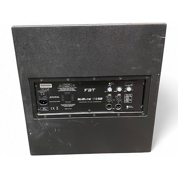 Used FBT Subline 112SA Powered Subwoofer