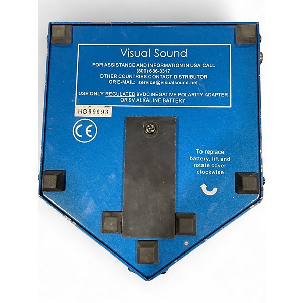 Used Visual Sound H2O Liquid Chorus Echo Effect Processor
